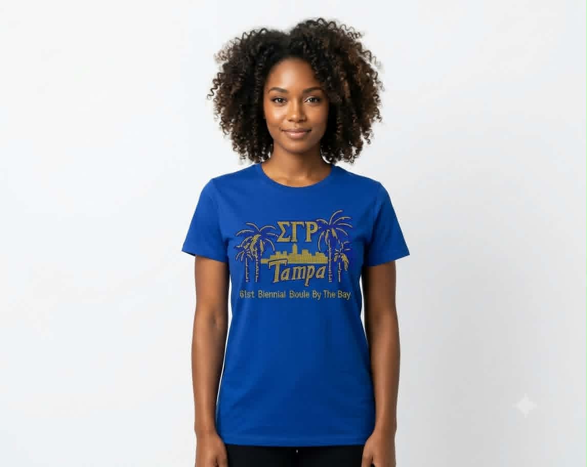 SGR Tampa Boule Tee Unisex Fitted Blue (Ships July 13, 2026) - Diva Starr Boutique