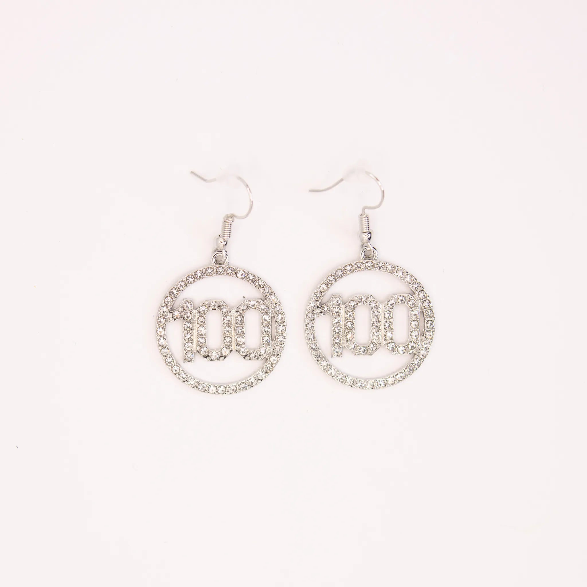 Sigma Gamma Rho 100 Silver Earrings - Diva Starr Boutique