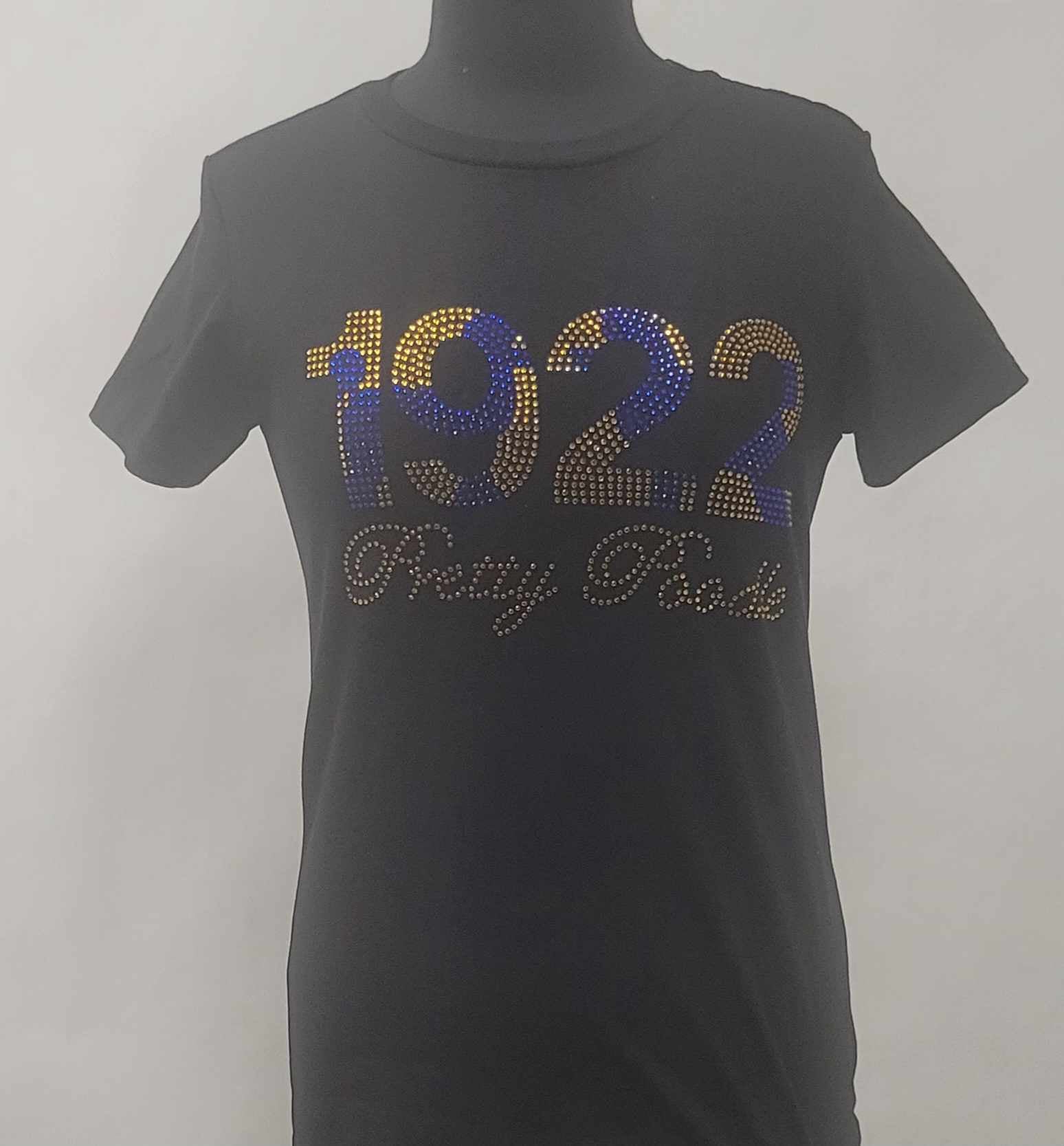 Sigma Gamma Rho 1922 Poodle Bling Tee - Diva Starr Boutique