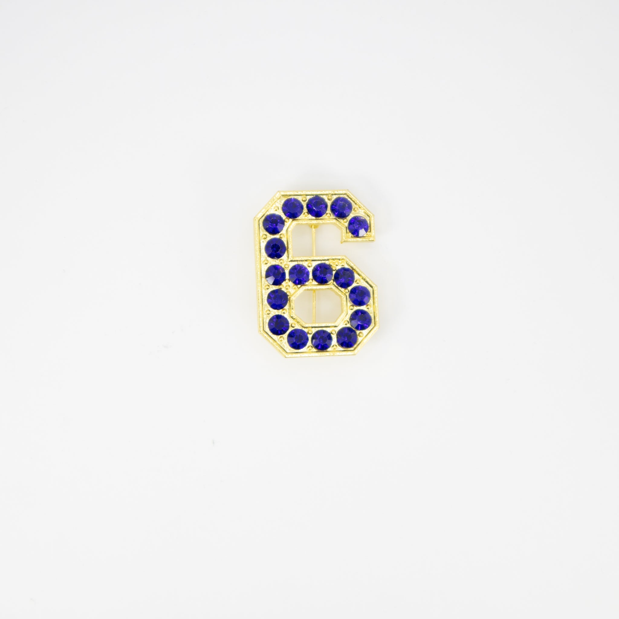 Sigma Gamma Rho Bling Line Number 6 Pin - Diva Starr Boutique