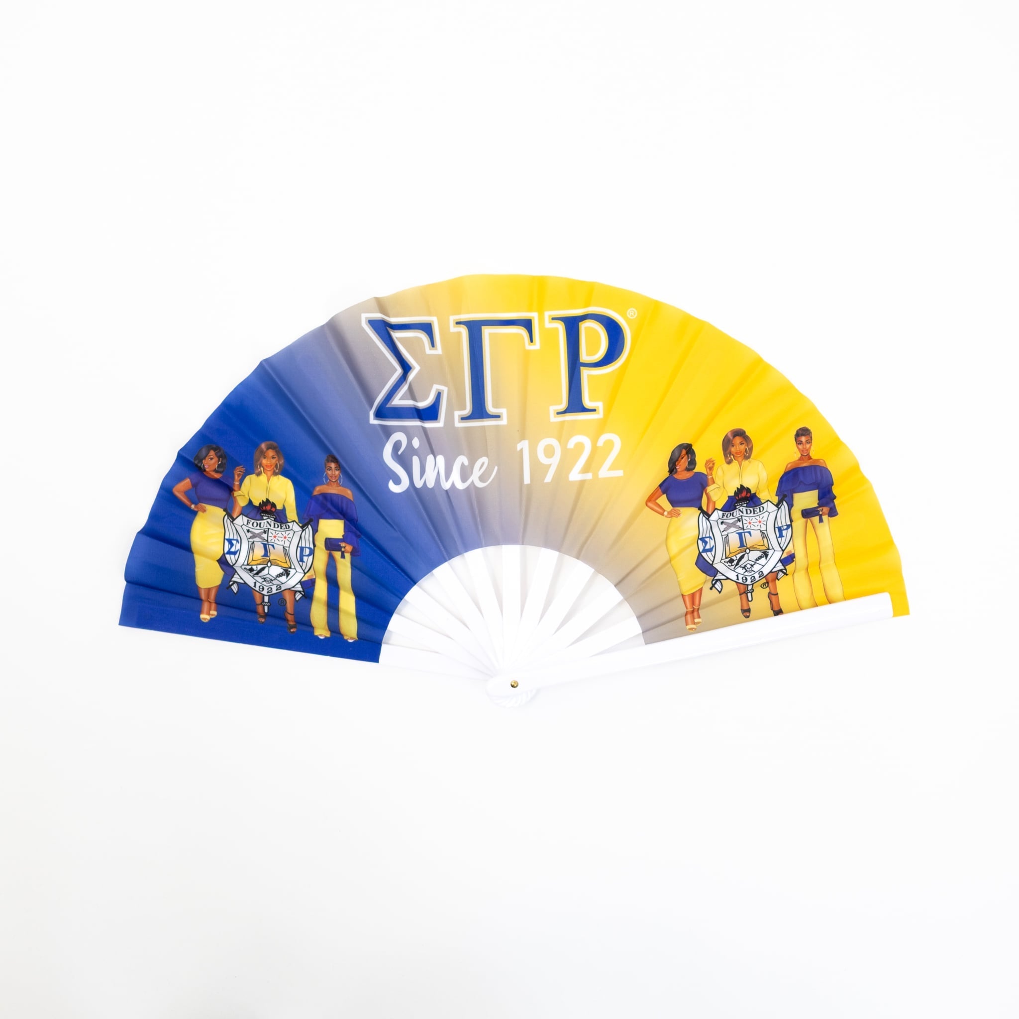 Sigma Gamma Rho Fan with Shield - Diva Starr Boutique