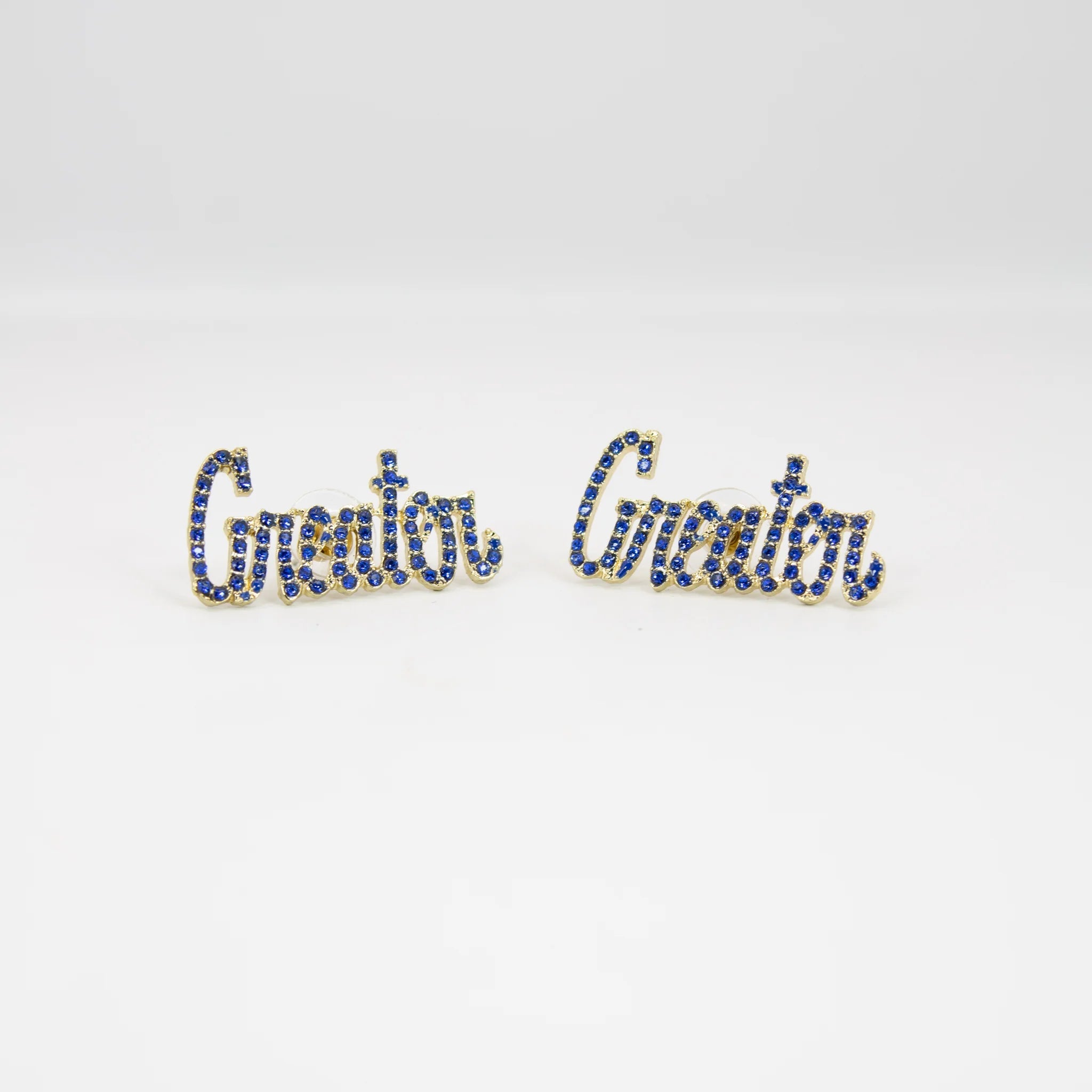 Sigma Gamma Rho Greater Bling Earrings - Diva Starr Boutique