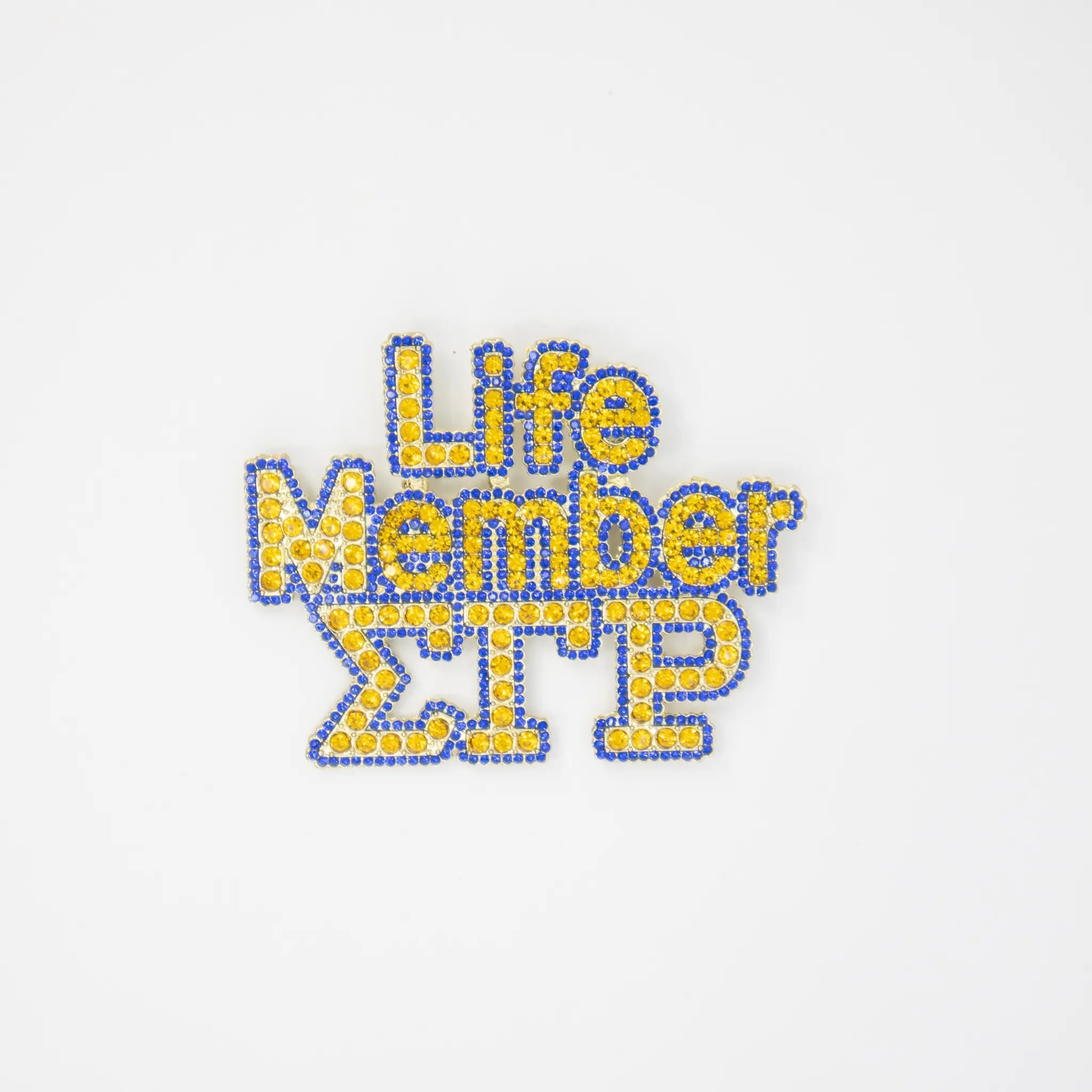 Sigma Gamma Rho Life Member Bling Bling Pin - Diva Starr Boutique