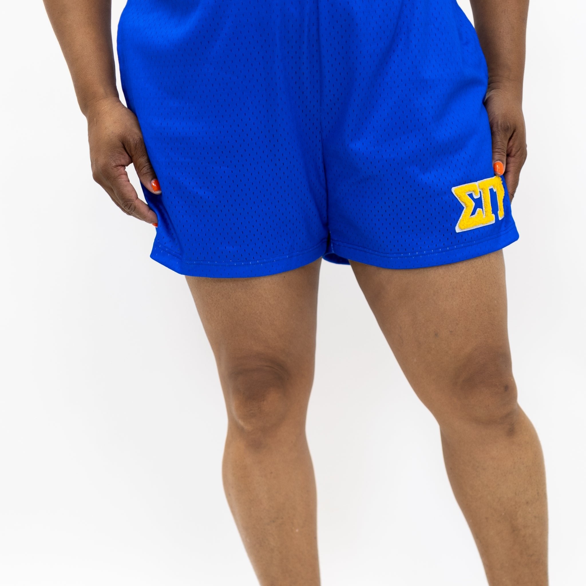 Sigma Gamma Rho Mesh Shorts - Diva Starr Boutique