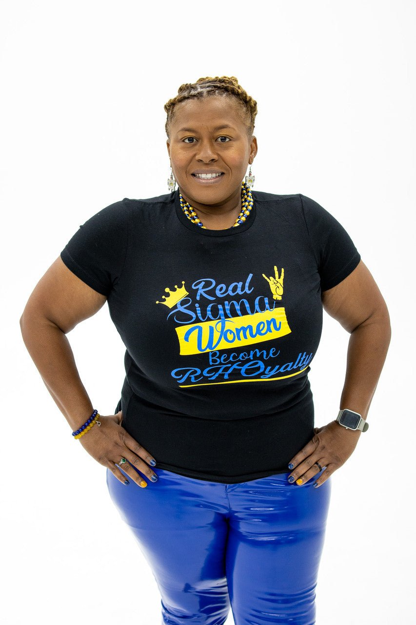 Sigma Gamma Rho Real Sigma Women T - Shirt - Diva Starr Boutique