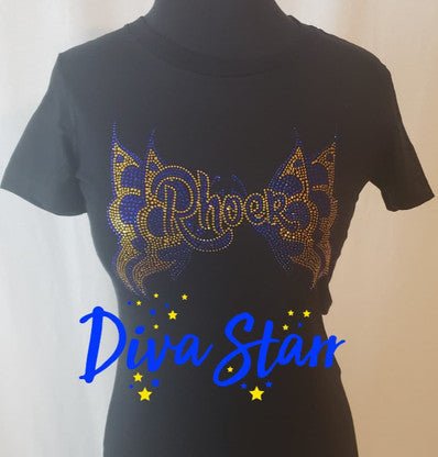 Sigma Gamma Rho Rhoer Butterfly T - Shirt - Diva Starr Boutique