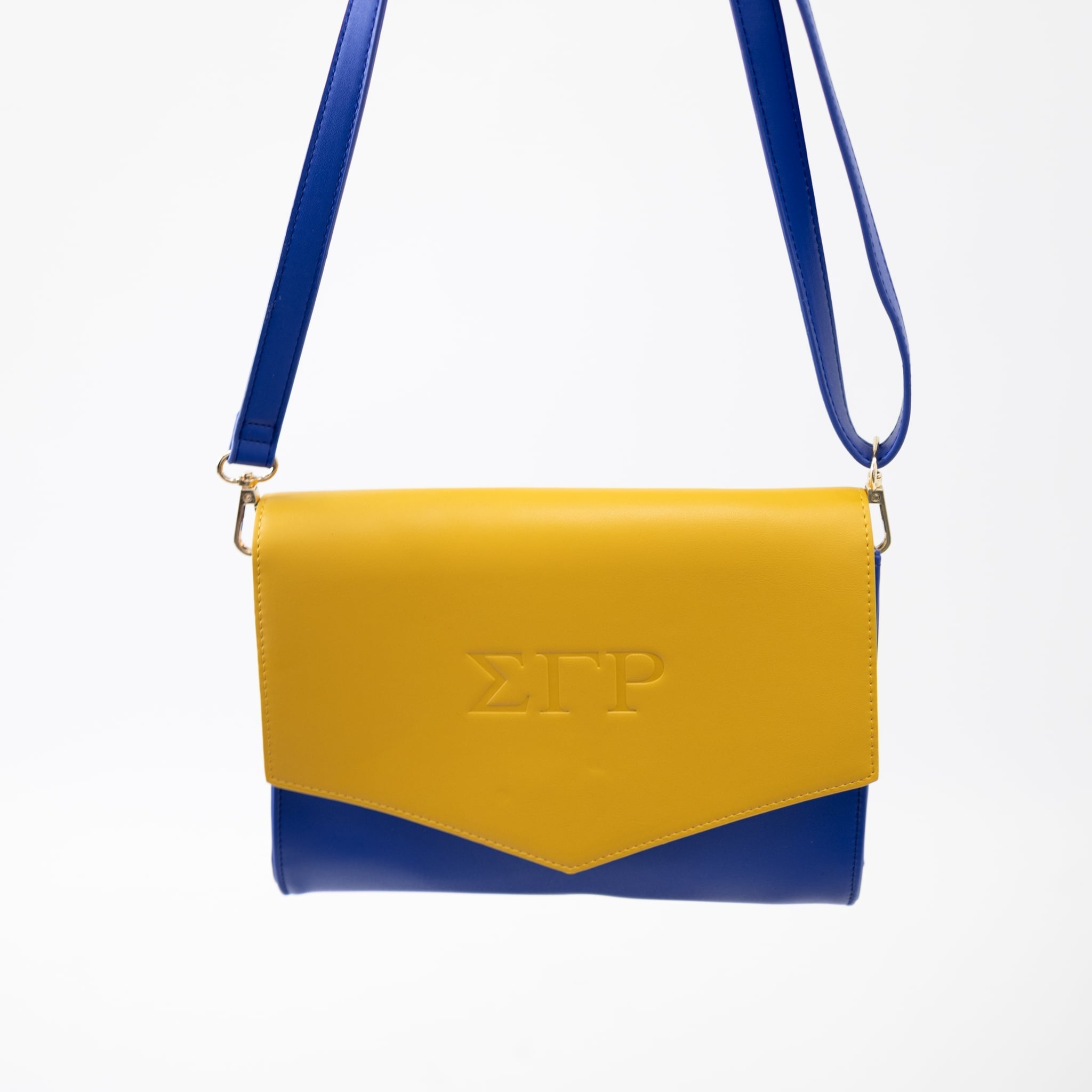 Sigma Gamma Rho Vegan Leather Clutch Pre - Order - Diva Starr Boutique