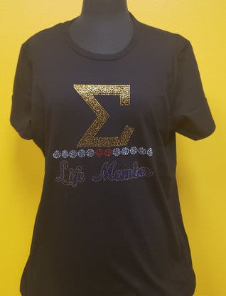 Sigma Life Member T - Shirt - Diva Starr Boutique