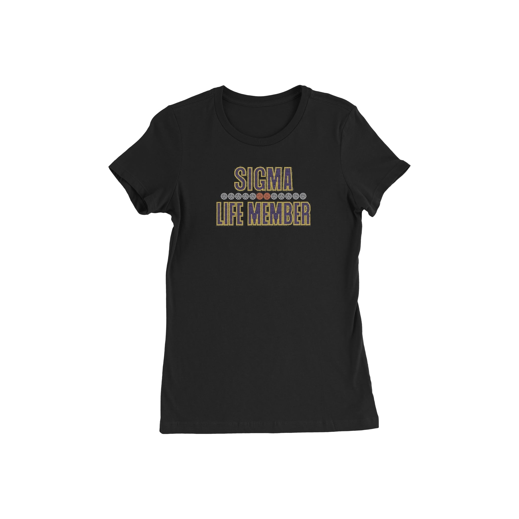 Sigma Life Member Tee Unisex Fitted Black - Diva Starr Boutique