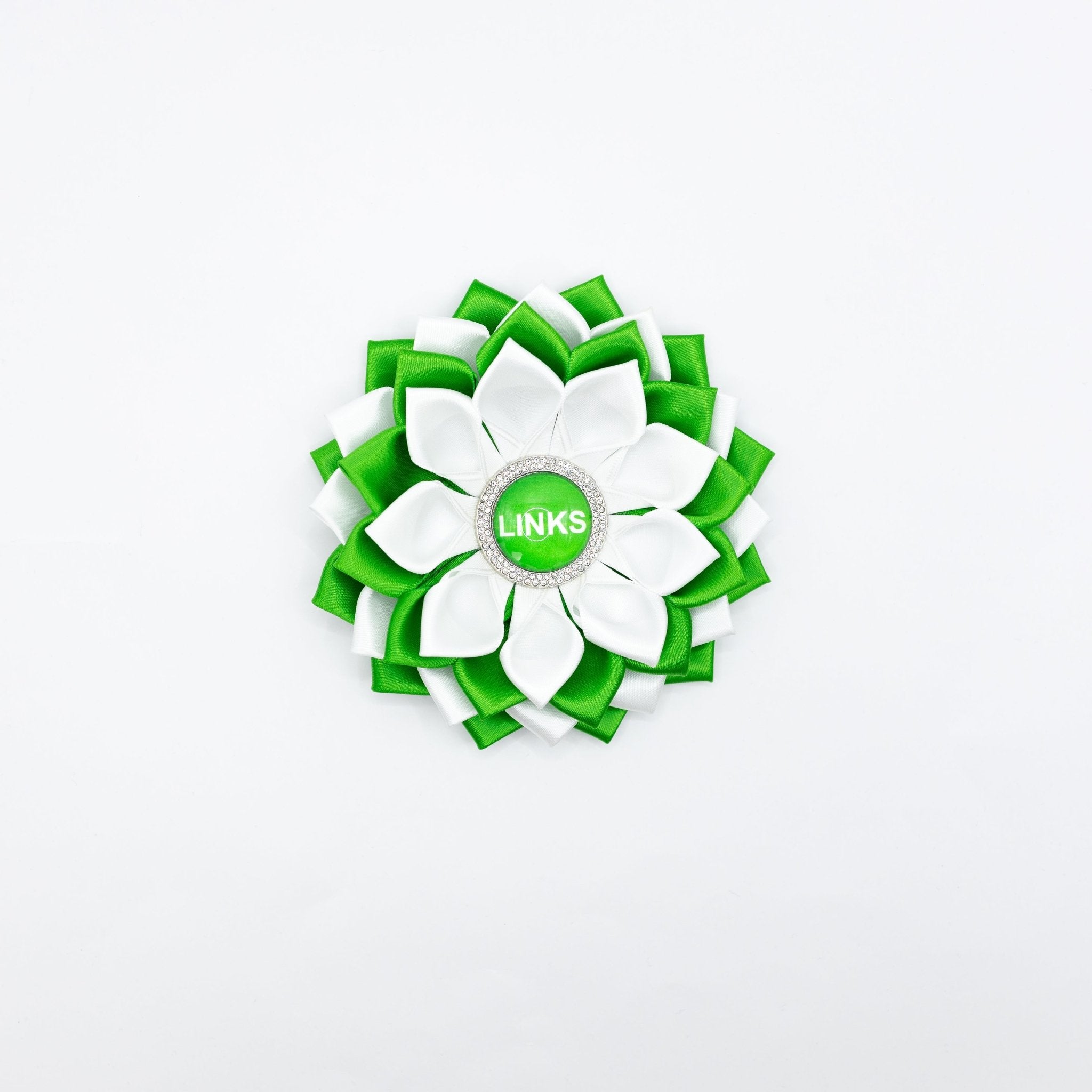 The Links Flower Pin - Diva Starr Boutique