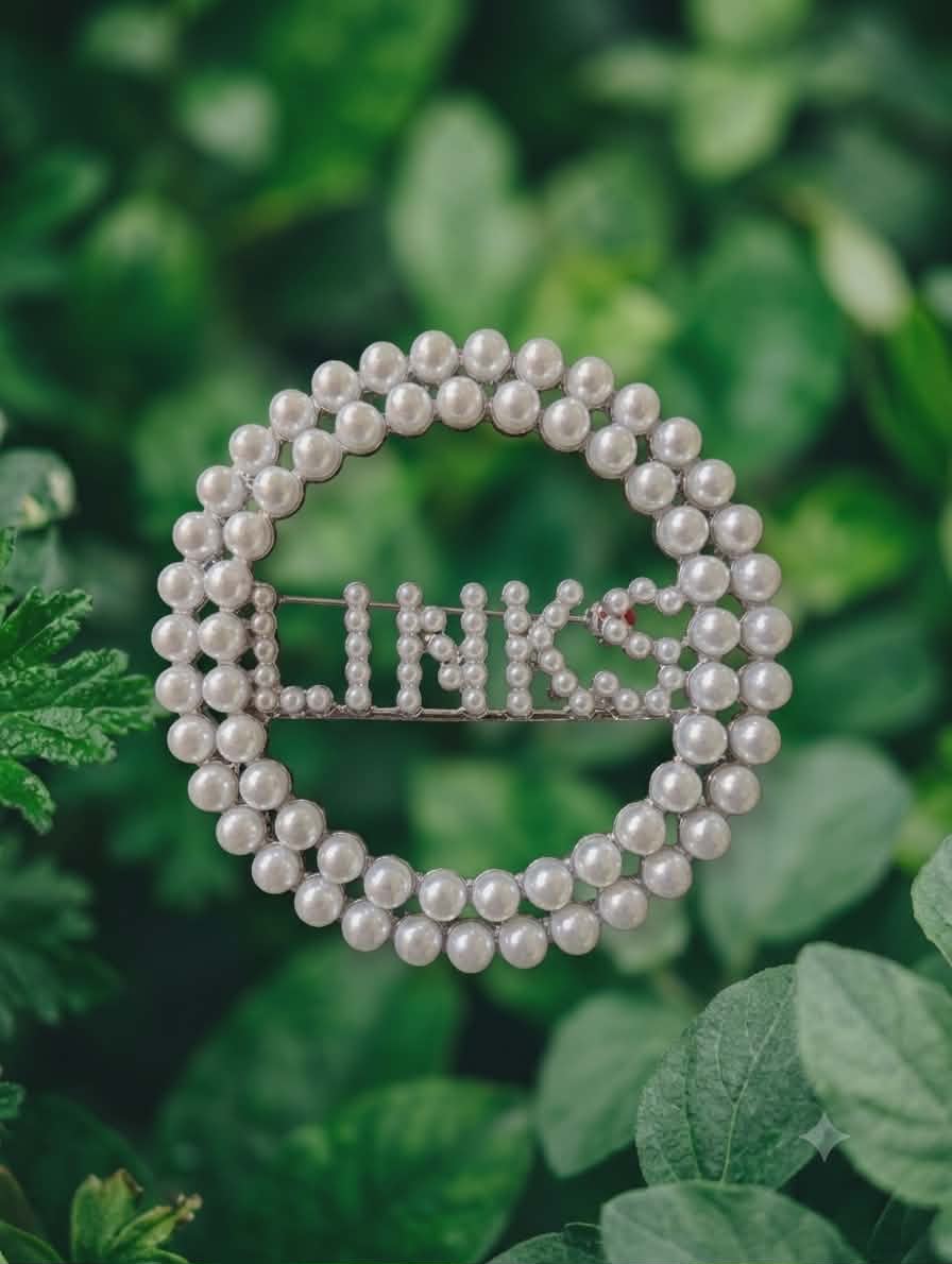 The Links Pearl Pin - Diva Starr Boutique