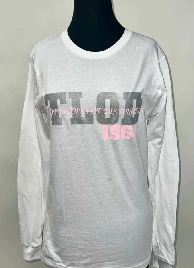 TLOD 1964 LS White Tee Unisex - Diva Starr Boutique