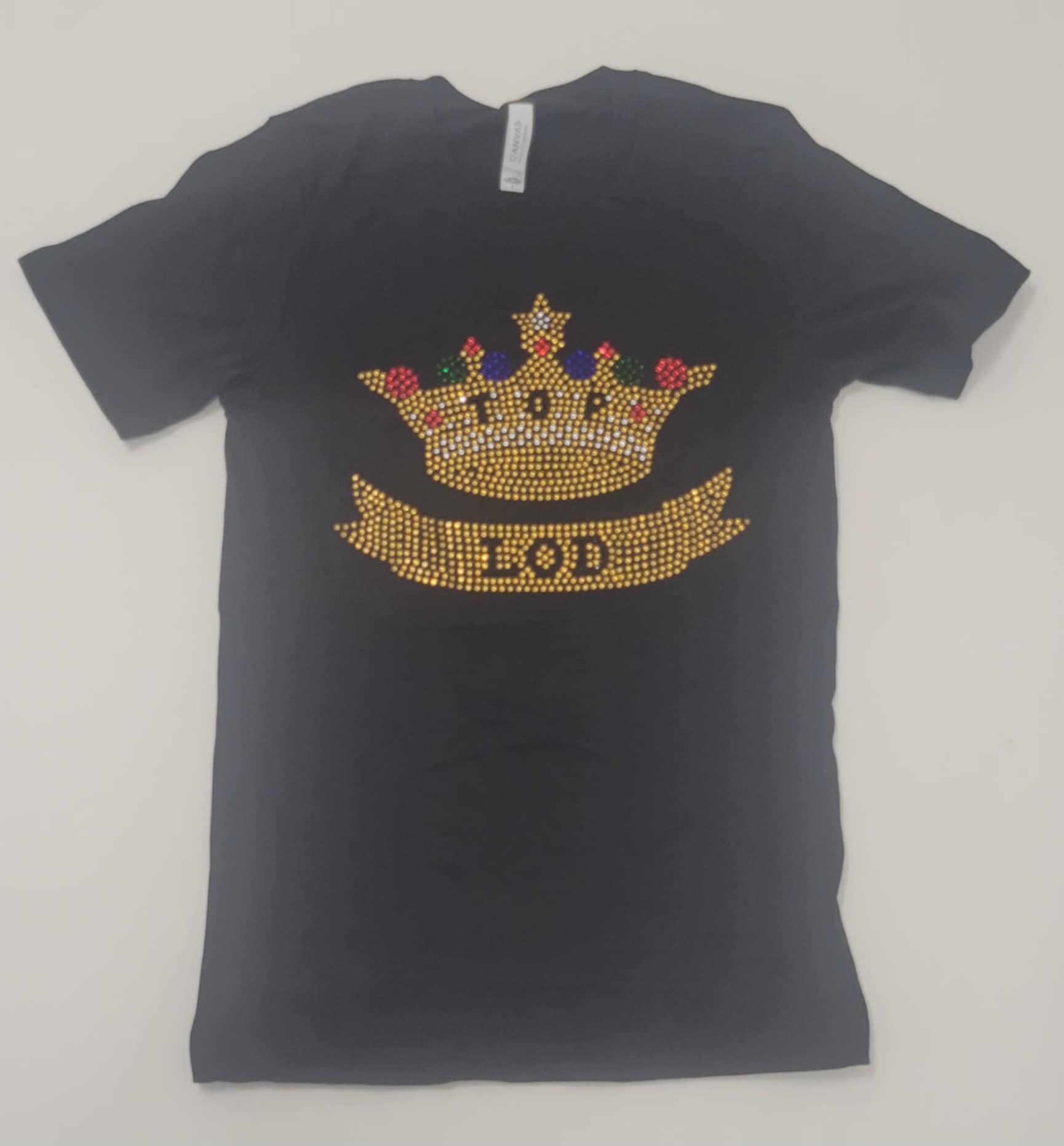 TLOD Black Crown Tee Unisex - Diva Starr Boutique