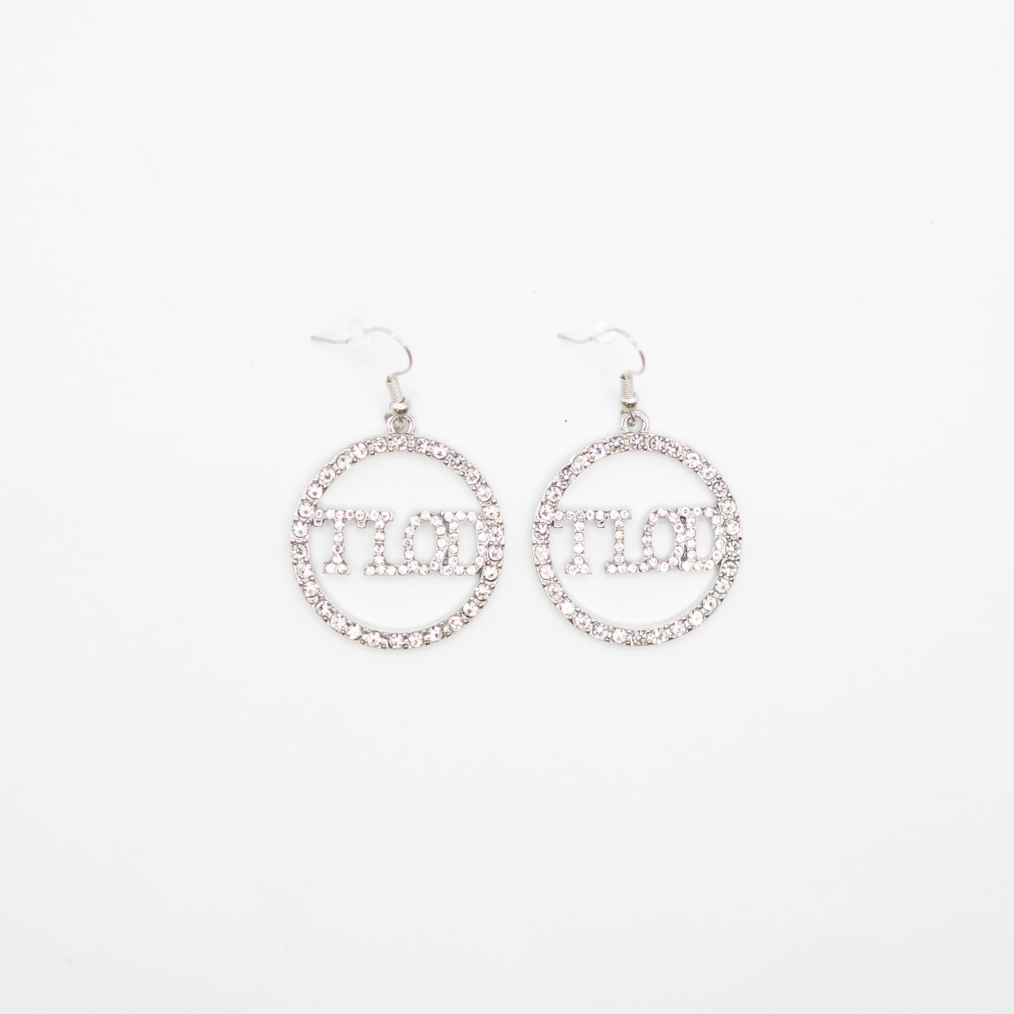 TLOD Circle Bling Earring - Diva Starr Boutique