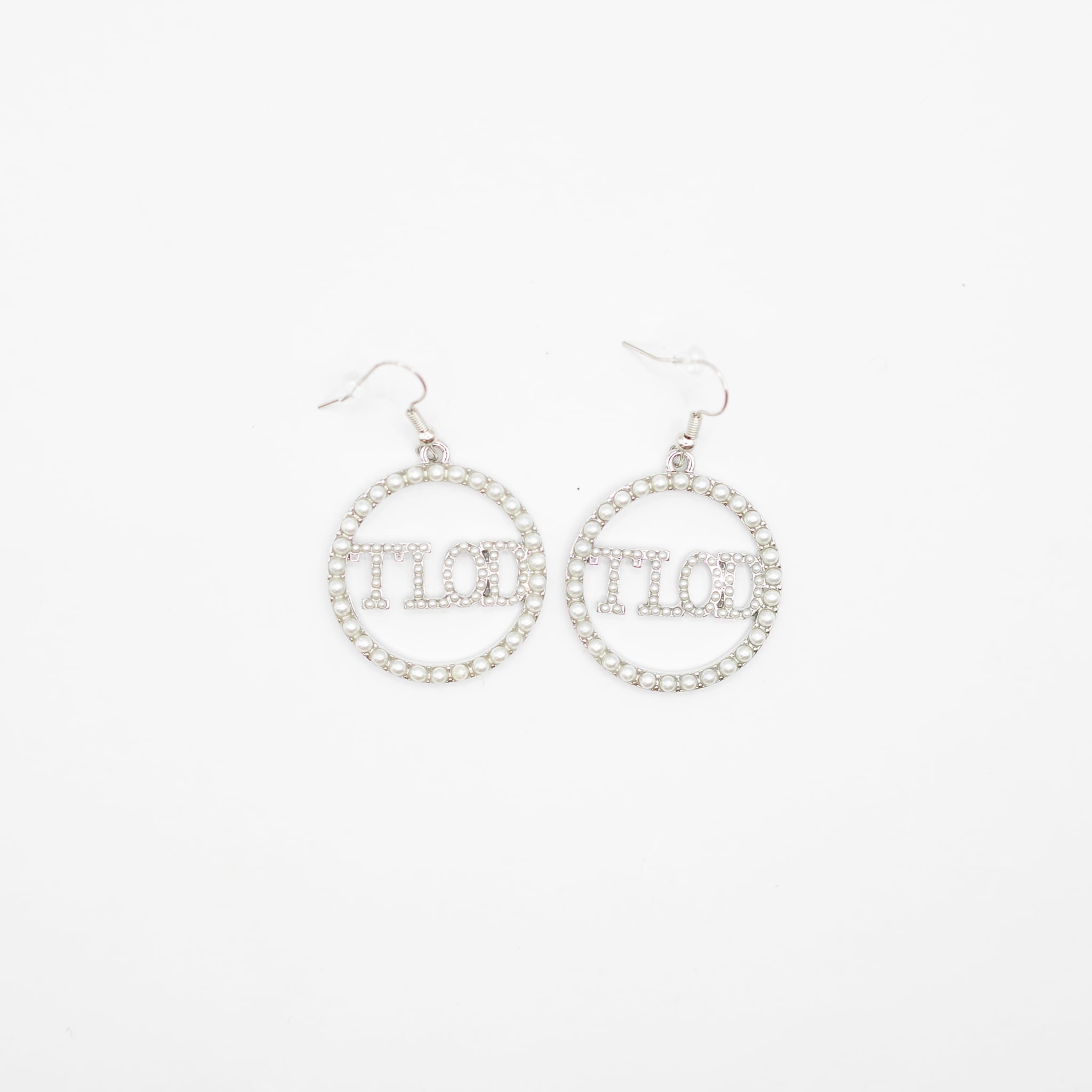 TLOD Circle Pearl Earring - Diva Starr Boutique