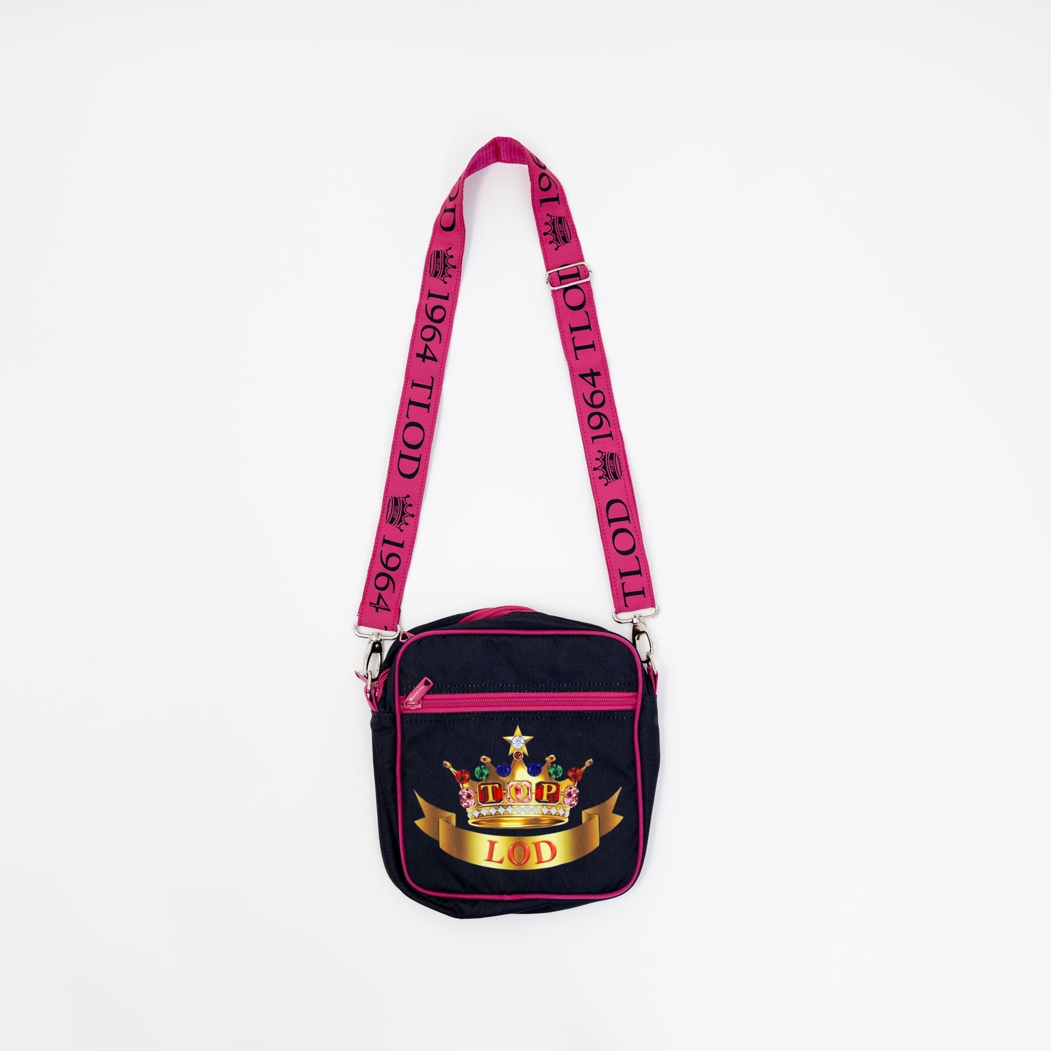 TLOD Messenger Bag Crown Black - Diva Starr Boutique