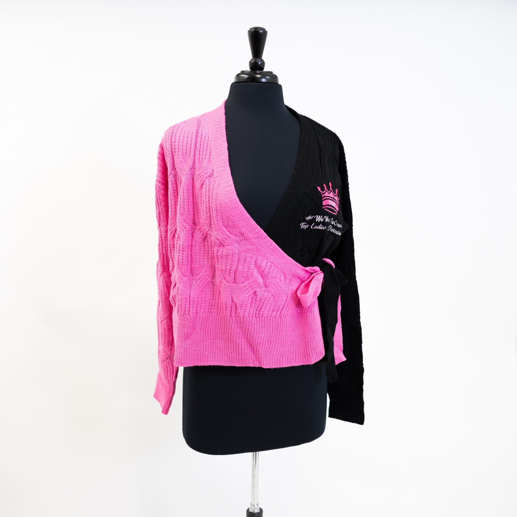 TLOD Pink & Black Sweater - Diva Starr Boutique