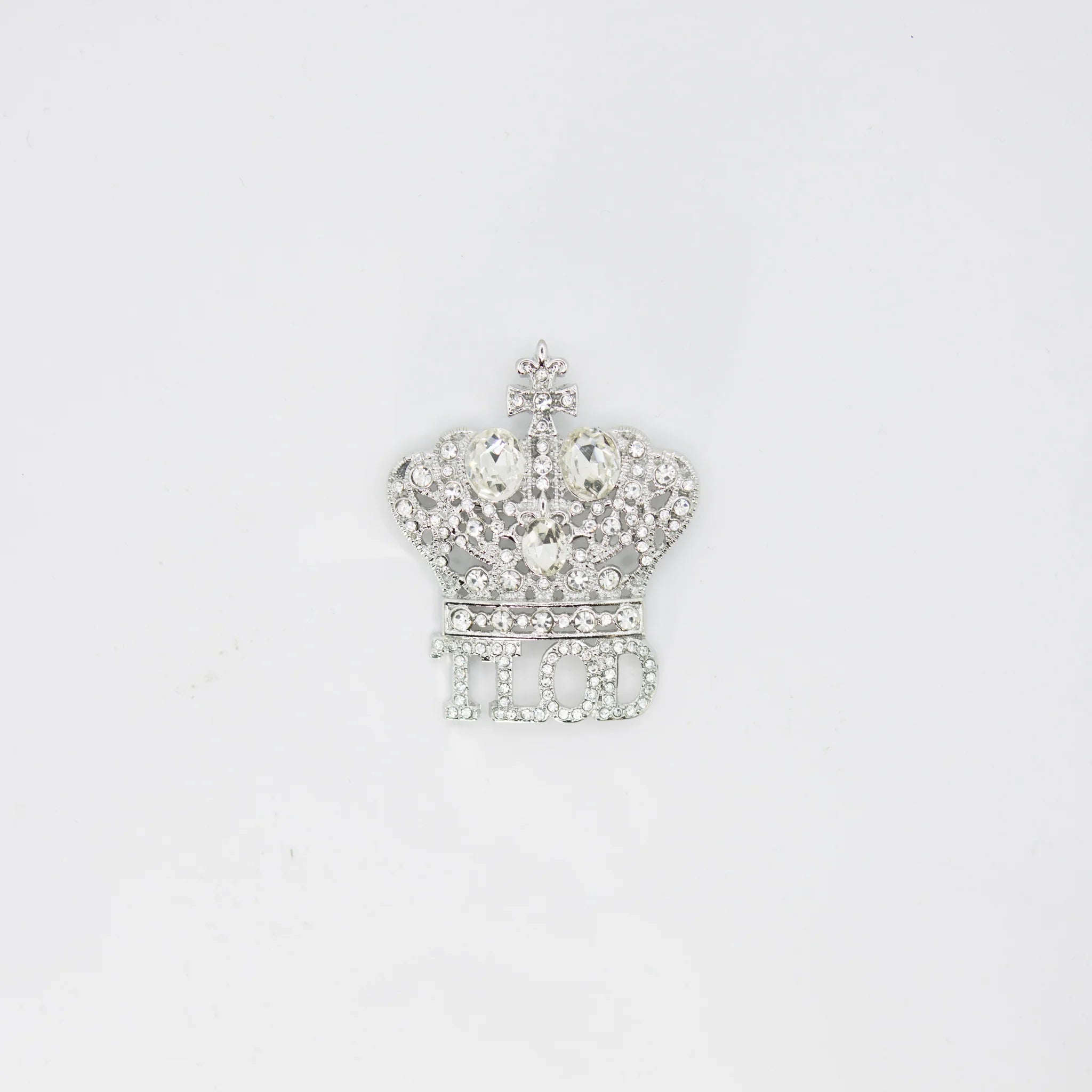TLOD Silver Crown Pin - Diva Starr Boutique