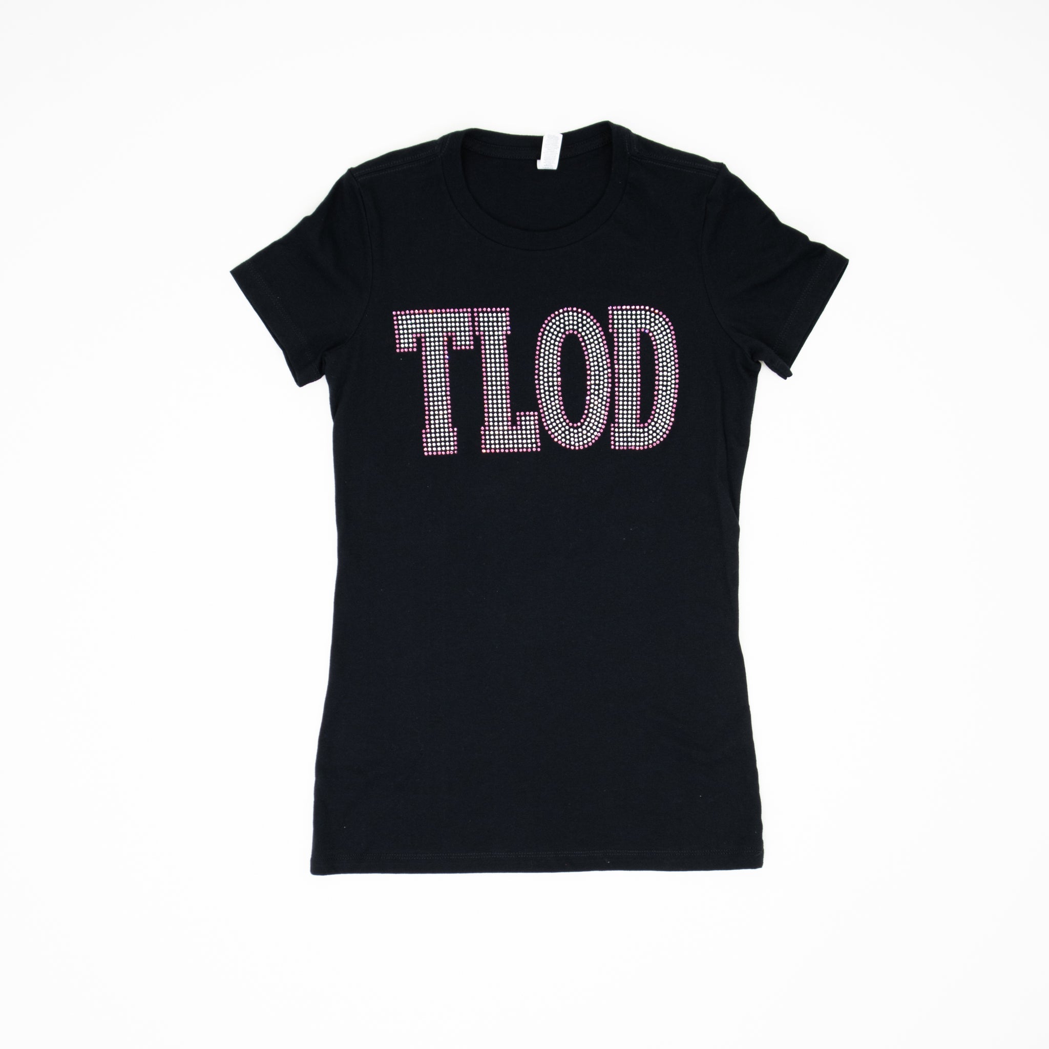 TLOD Silver & Pink Bling T - Shirt - Diva Starr Boutique