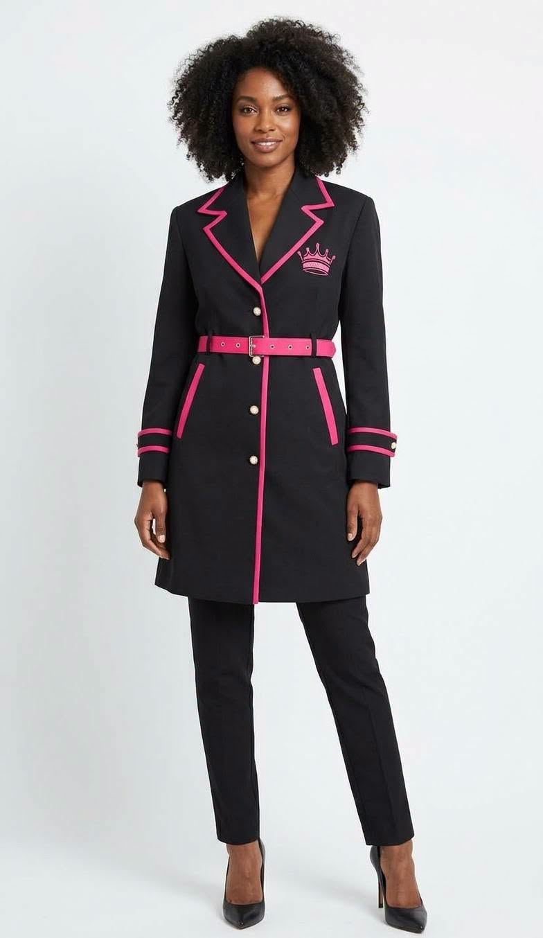 TLOD Trench Coat with Pearl Buttons Pre-Order (Ships 12-15-26) - Diva Starr Boutique