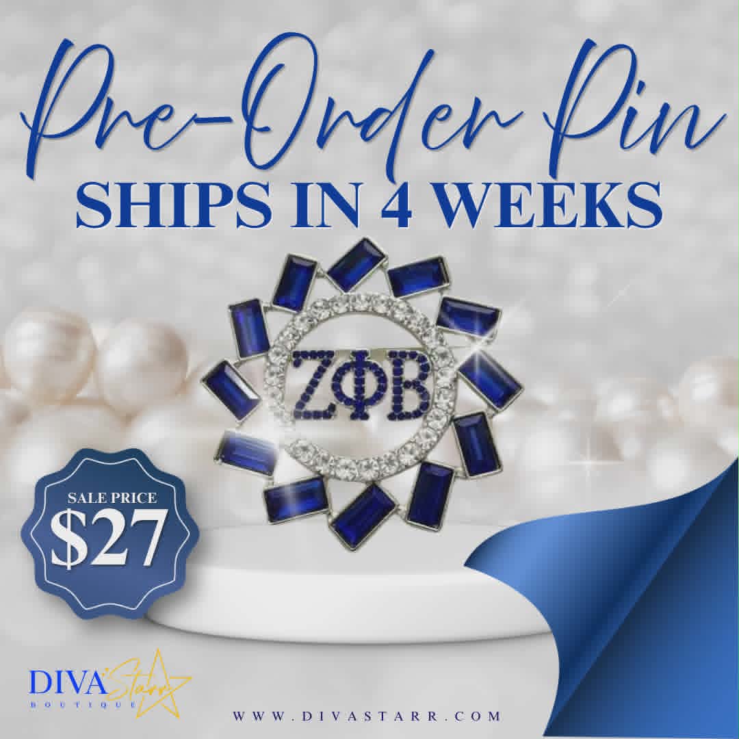 Zeta Burst Pin Pre-Order (Ships July 17, 2026) - Diva Starr Boutique