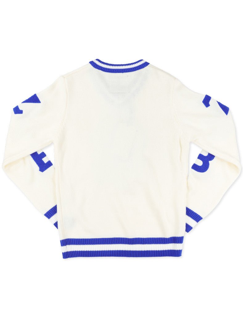 Zeta Classic V - Neck Cardigan White - Diva Starr Boutique