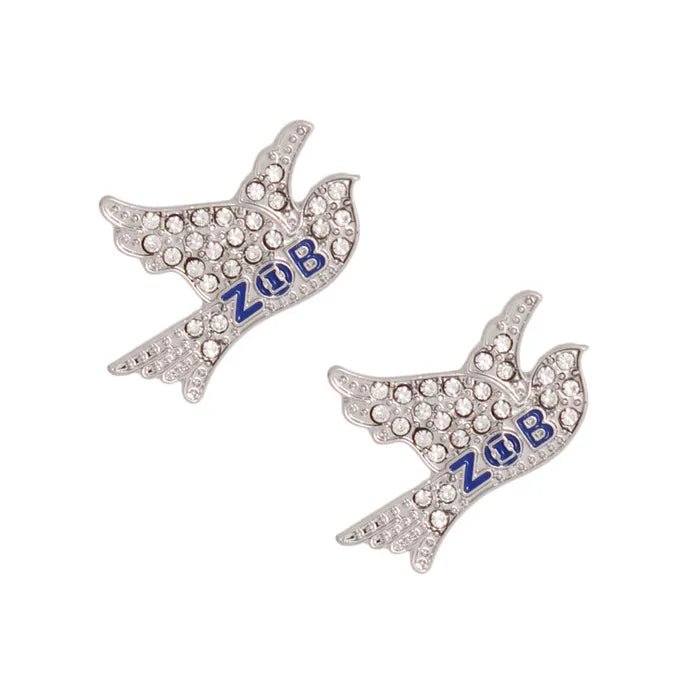 Zeta Dove Bling Earrings - Diva Starr Boutique