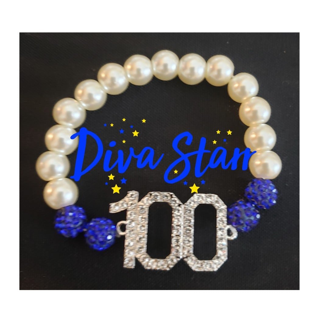 Zeta Phi Beta 100 Bracelet - Diva Starr Boutique