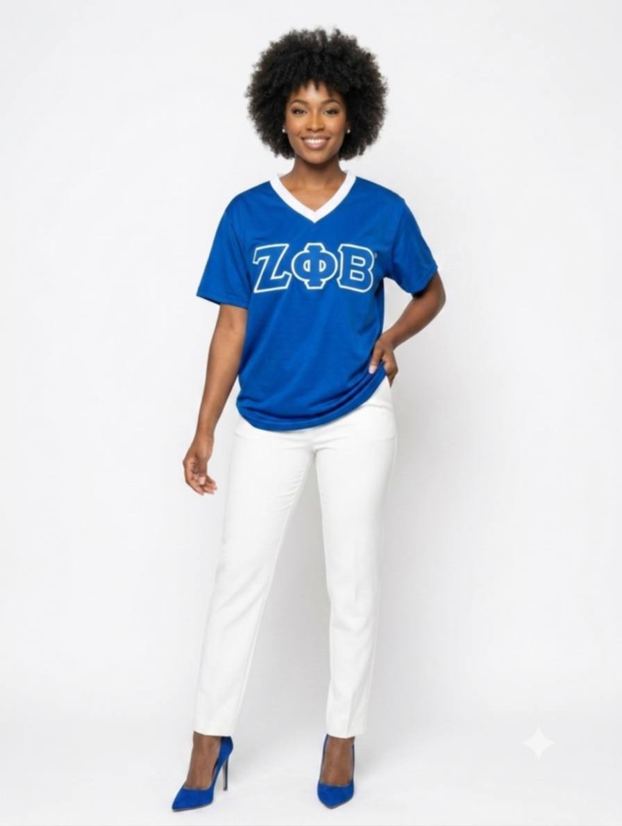 Zeta V-Neck Tee - Diva Starr Boutique