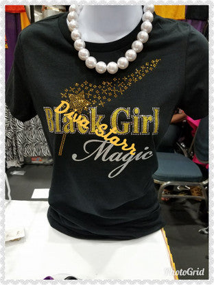 Black Girl Magic T-Shirt T-Shirts Diva Starr Regular Small 