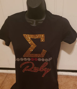 Sigma Gamma Rho Ruby T-Shirt T-Shirts Sigma Gamma Rho   