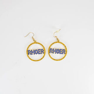 Sigma Gamma Rho Rhoer Circle Earrings Earrings Sigma Gamma Rho   