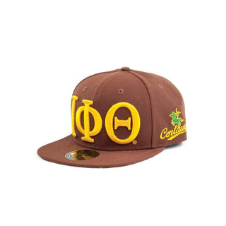 Iota Phi Theta Brown & Gold Hat Hats Iota Phi Theta   