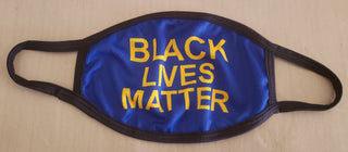 Black Lives Matter Blue Mask Masks Diva Starr Default Title  